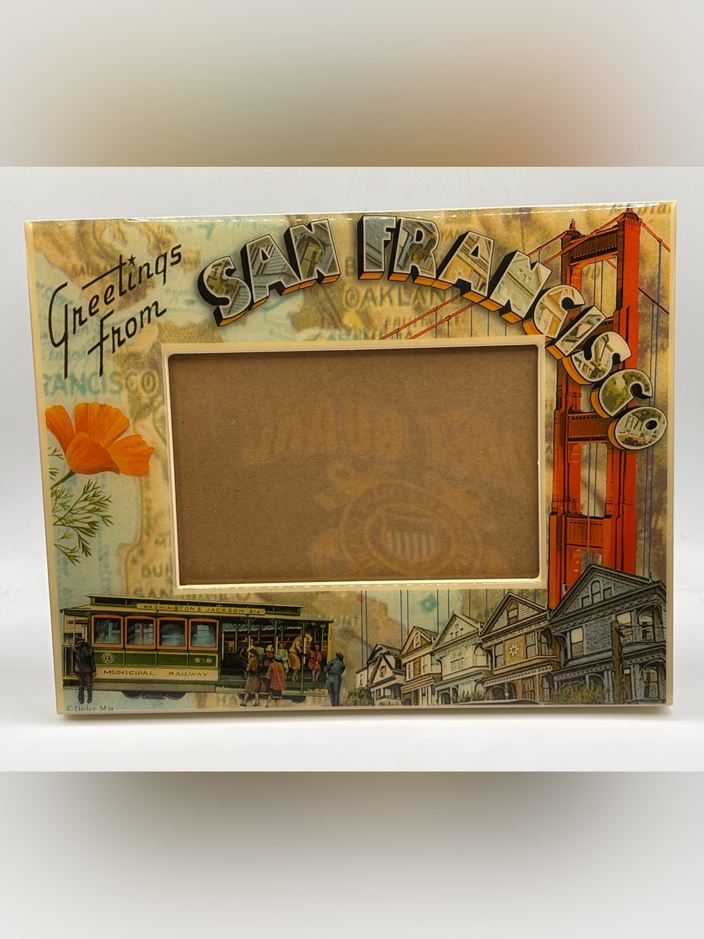 Dolce Mia 4x6 San Francisco Photo Picture Frame Souvenir Travel California